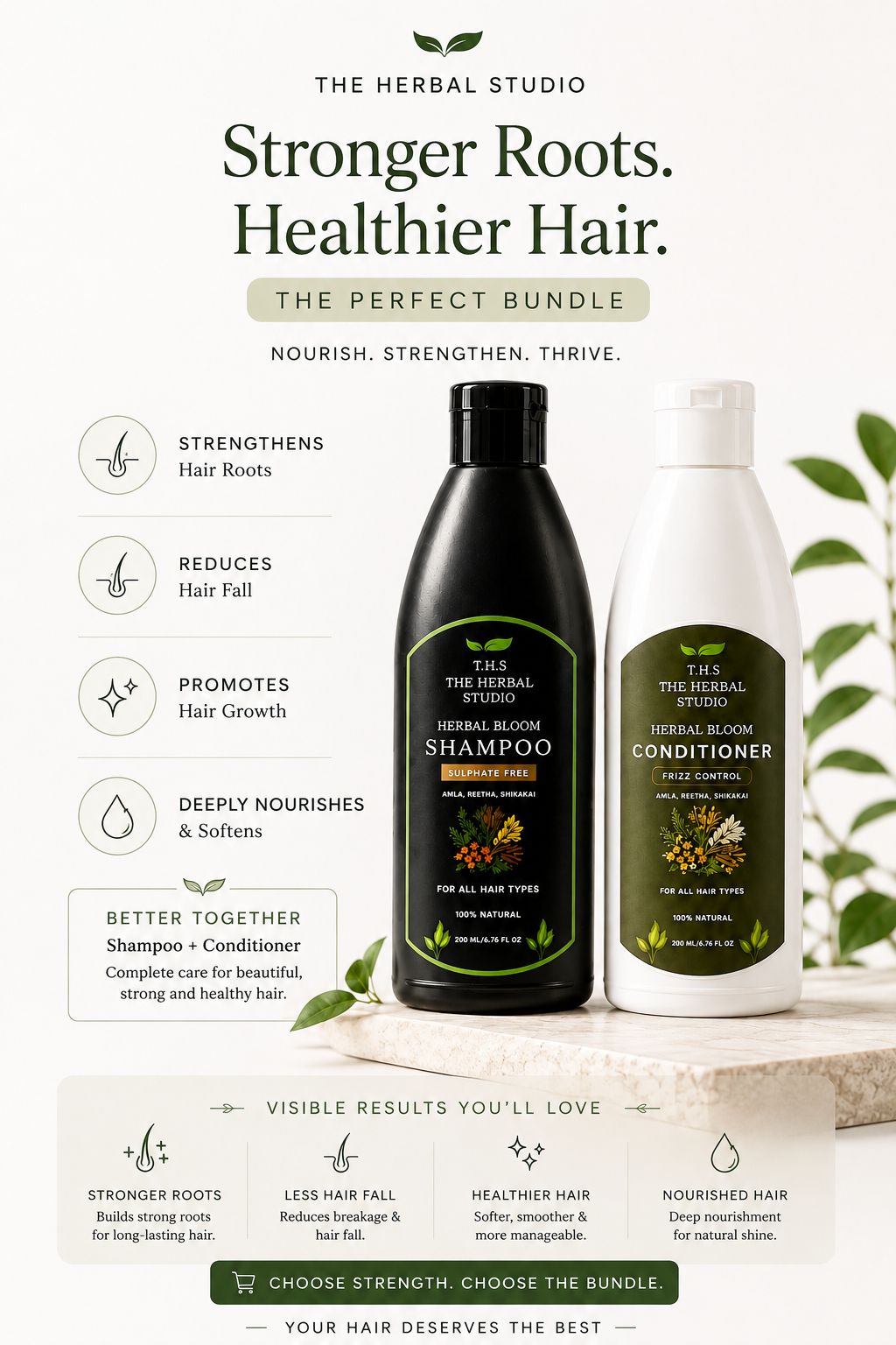 Herbal Bloom Haircare Bundle