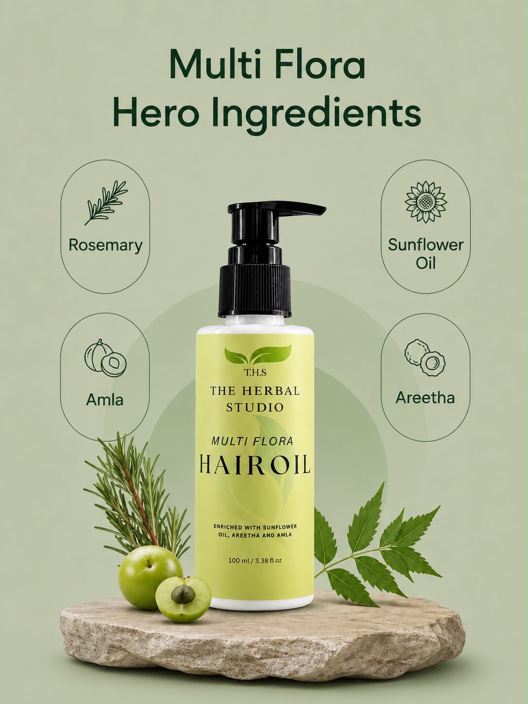 Multi Flora Hair Oil